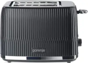 Тостер Gorenje, 850Вт, пластик/метал, чорний №3
