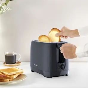 Тостер Moulinex Morning 850Вт, розморожування, пластик, темно-синій №7