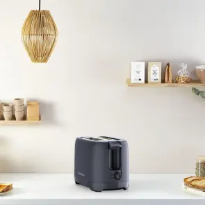 Тостер Moulinex Morning 850Вт, розморожування, пластик, темно-синій №9