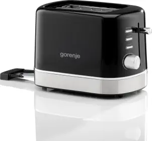 Тостер Gorenje 850Вт, підігрів, розморожування, пластик, чорний №8