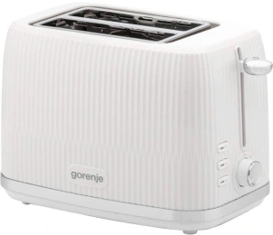 Тостер Gorenje, 850Вт, пластик/металл, белый №1
