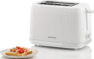 Тостер Gorenje, 850Вт, пластик/металл, белый №4