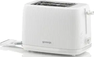 Тостер Gorenje, 850Вт, пластик/металл, белый №5