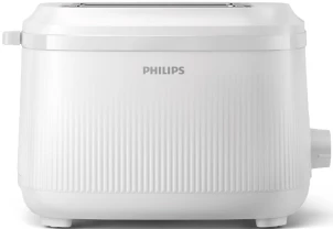 Тостер Philips Series 3000 900Вт, пластик, подогрев, разморозка, белый №2