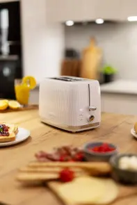 Тостер Gorenje, 850Вт, пластик/металл, белый №8