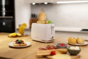 Тостер Gorenje, 850Вт, пластик/металл, белый №9