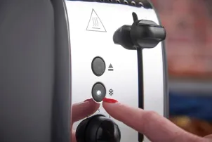 Тостер Russell Hobbs Colours Plus 1600Вт, підігрів, розморожування, метал., сірий №6