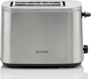 Тостер Gorenje 800Вт, подогрев, размораживание, пластик, серебристый №3