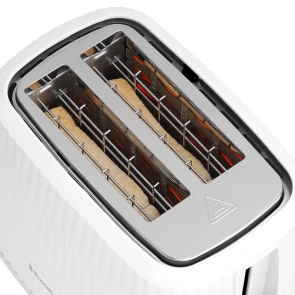 Тостер Russell Hobbs Eden 800Вт, пластик, підігрів,разморозка, білий №3