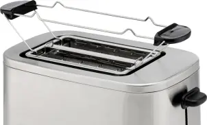 Тостер Gorenje 800Вт, подогрев, размораживание, пластик, серебристый №6