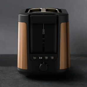 Тостер Tefal Coppertinto 850Вт, размораживание, металл, бронзовый №7