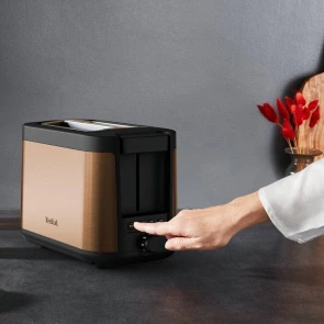 Тостер Tefal Coppertinto 850Вт, размораживание, металл, бронзовый №9