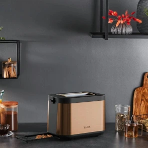 Тостер Tefal Coppertinto 850Вт, размораживание, металл, бронзовый №11