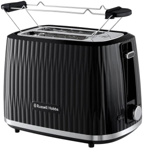 Тостер Russell Hobbs Eden 800Вт, пластик, підігрів,разморозка, чорний №1