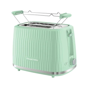 Тостер Russell Hobbs Eden 800Вт, пластик, подогрев, разморозка, фисташковый №2