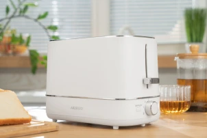 Тостер Ardesto T-F450W, 800Вт, пластик, 2 слота, белый №5