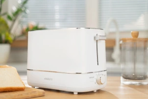 Тостер Ardesto T-F450W, 800Вт, пластик, 2 слота, белый №10