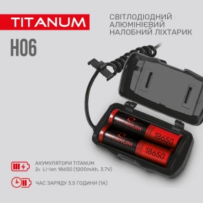 Налобний світлодіодний ліхтарик TITANUM TLF-H06 800Lm 6500K №8