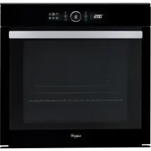 Духовой шкаф Whirlpool электрический, 73л, A+, дисплей, конвекция, телескопические направляющие, черный