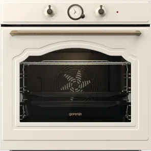 Духовой шкаф Gorenje электрический, 77л, A+, шампань №1