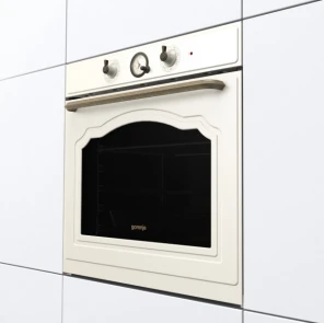 Духовой шкаф Gorenje электрический, 77л, A+, шампань №4