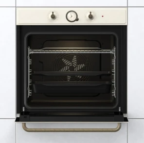 Духовой шкаф Gorenje электрический, 77л, A+, шампань №5
