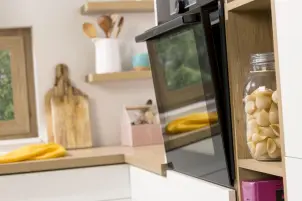 Духова шафа Gorenje електрична, 77л, A+, пара, дисплей, піроліз, готування на різних рівнях, чорний №5