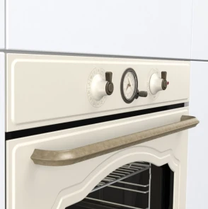 Духовой шкаф Gorenje электрический, 77л, A+, шампань №7