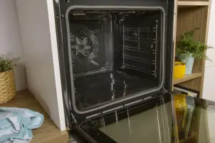 Духова шафа Gorenje електрична, 77л, A+, пара, дисплей, піроліз, готування на різних рівнях, чорний №6