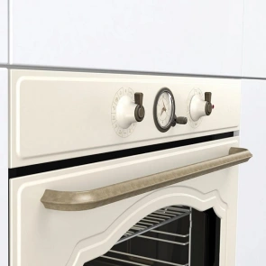 Духовой шкаф Gorenje электрический, 77л, A+, шампань №5