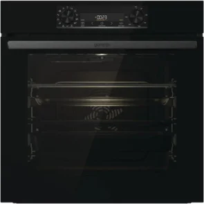 Духова шафа Gorenje електрична, 77л, A+, пара, дисплей, чорний №2