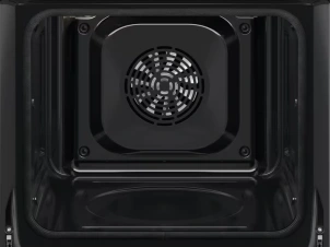 Духовой шкаф Electrolux электрический, 65л, A+, дисплей, конвекция, пиролиз, телескопические направляющие, черный №5