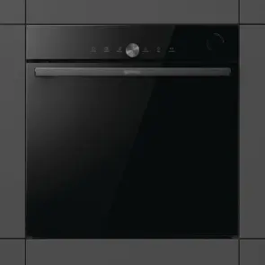 Духовой шкаф Gorenje электрический, 77л, A+, пар, дисплей, готовка на разных уровнях, пиролиз, Wi-Fi, черный №4