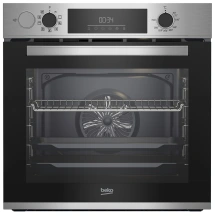 Духовой шкаф Beko электрический, 71л, A+, дисплей, конвекция, Steam Assisted, нерж