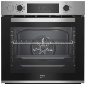 Духовой шкаф Beko электрический, 71л, A+, дисплей, конвекция, Steam Assisted, нерж №1