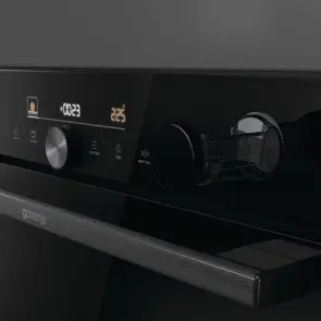 Духовой шкаф Gorenje электрический, 77л, A+, пар, дисплей, готовка на разных уровнях, пиролиз, Wi-Fi, черный №8