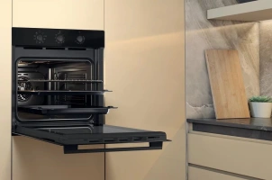 Духовой шкаф Whirlpool электрический, 71л, A, конвекция, черный №8
