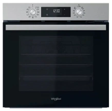Духовой шкаф Whirlpool электрический, 71л, A+, дисплей, конвекция, телескопические направляющие, нерж.