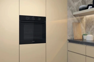 Духовой шкаф Whirlpool электрический, 71л, A, конвекция, черный №9