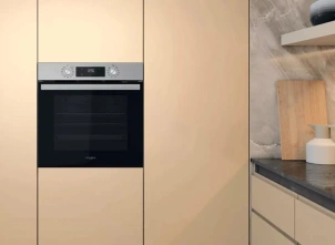 Духовой шкаф Whirlpool электрический, 71л, A+, дисплей, конвекция, телескопические направляющие, нерж. №3