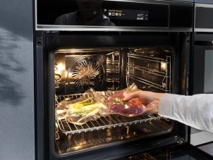 Духова шафа Electrolux електрична, 70л, A++, пара, дисплей, конвекція, внутрішня камера, ф-ція пароварки, чорний №6