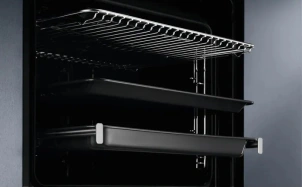 Духова шафа Electrolux електрична, 65л, A, дисплей, конвекція, телескоДуховкані напрямні, чорний №7