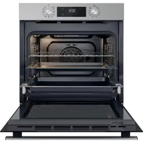 Духовой шкаф Whirlpool электрический, 71л, A+, дисплей, конвекция, телескопические направляющие, нерж. №4