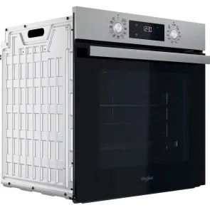Духовой шкаф Whirlpool электрический, 71л, A+, дисплей, конвекция, телескопические направляющие, нерж. №5