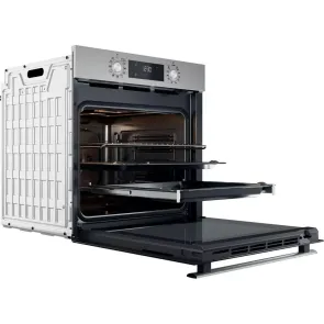 Духовой шкаф Whirlpool электрический, 71л, A+, дисплей, конвекция, телескопические направляющие, нерж. №7