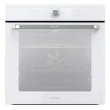 Духовой шкаф Gorenje электрический, 77л, A, пар, дисплей, макс.темпер.-300, белый