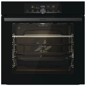 Шкаф Gorenje духовой электрический, 77л, дисплей, пиролиз, A+, черный №1