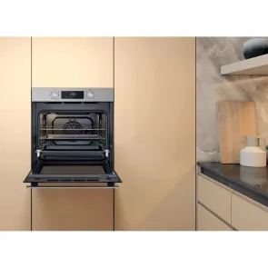 Духовой шкаф Whirlpool электрический, 71л, A+, дисплей, конвекция, телескопические направляющие, нерж. №11