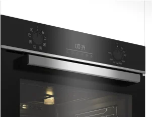 Духовой шкаф Beko электрический, 72л, A, дисплей, конвекция, черный №4