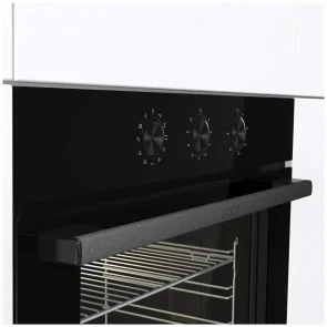 Духова шафа Gorenje електрична, 77л, A+, пара, дисплей, чорний №4